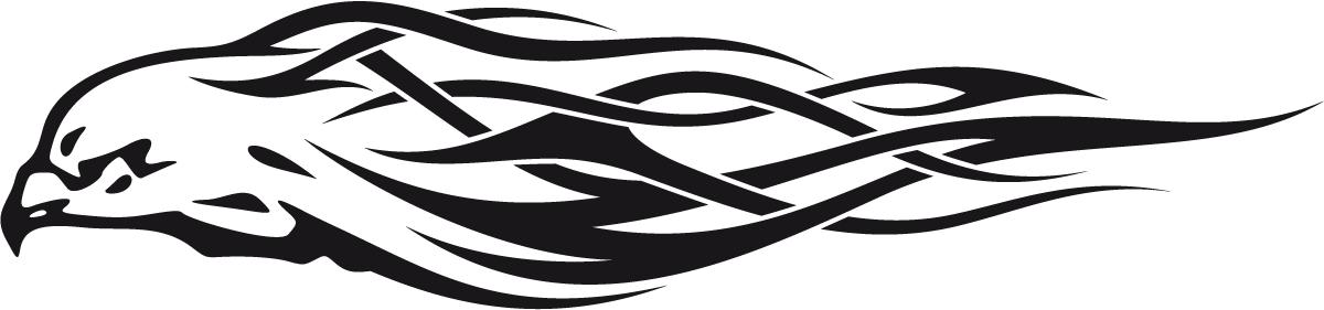 Adesivi per Auto e Moto: Animal Flames 26