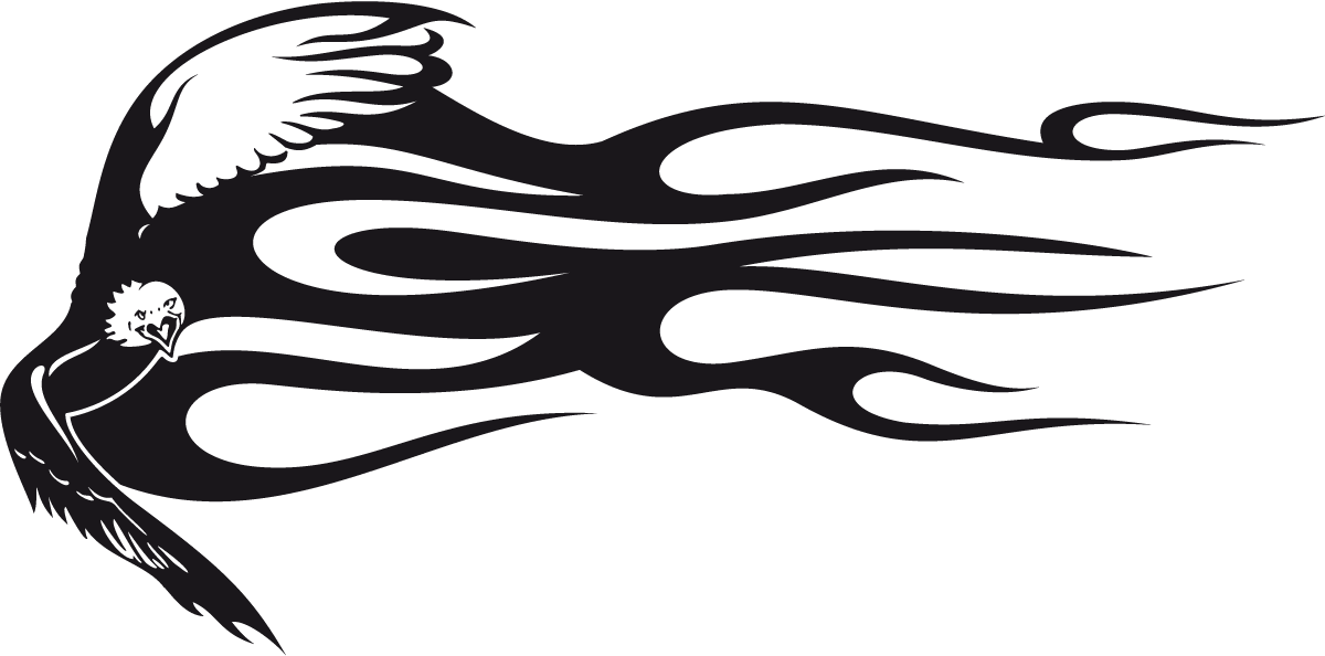 Adesivi per Auto e Moto: Animal Flames 28