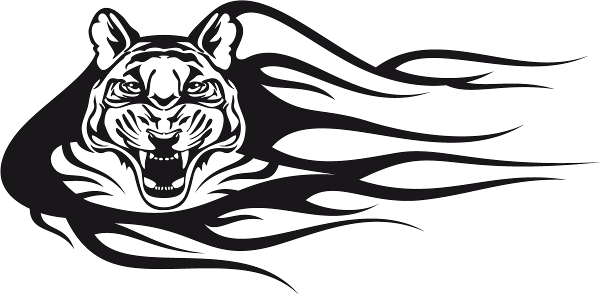 Adesivi per Auto e Moto: Animal Flames 32