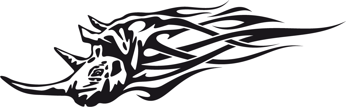 Adesivi per Auto e Moto: Animal Flames 48