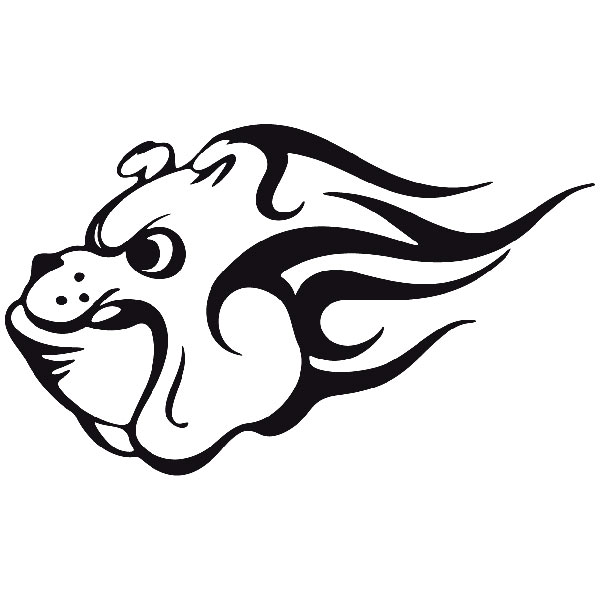 Adesivi per Auto e Moto: Animal Flames 51