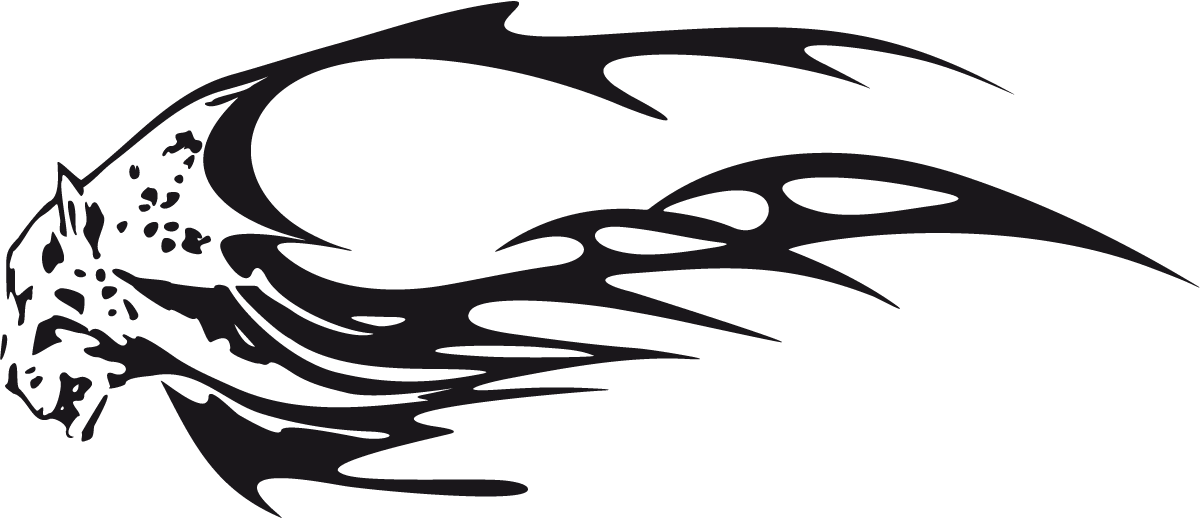 Adesivi per Auto e Moto: Animal Flames 55