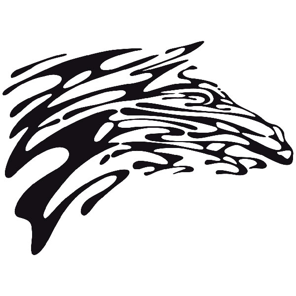 Adesivi per Auto e Moto: Animal Flames 56