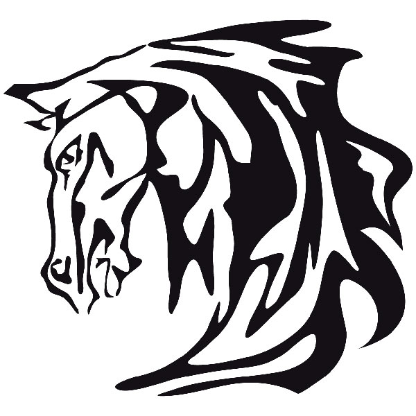 Adesivi per Auto e Moto: Animal Flames 66