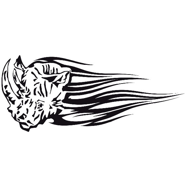 Adesivi per Auto e Moto: Animal Flames 86