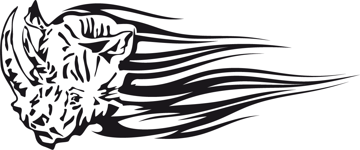 Adesivi per Auto e Moto: Animal Flames 86