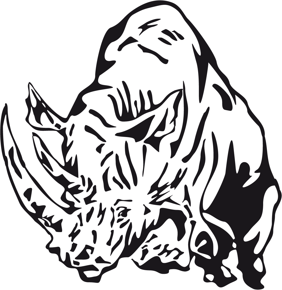 Adesivi per Auto e Moto: Animal Flames 88