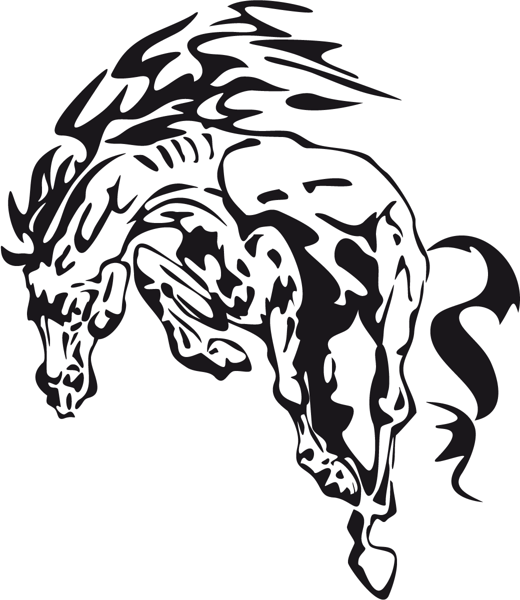 Adesivi per Auto e Moto: Animal Flames 89