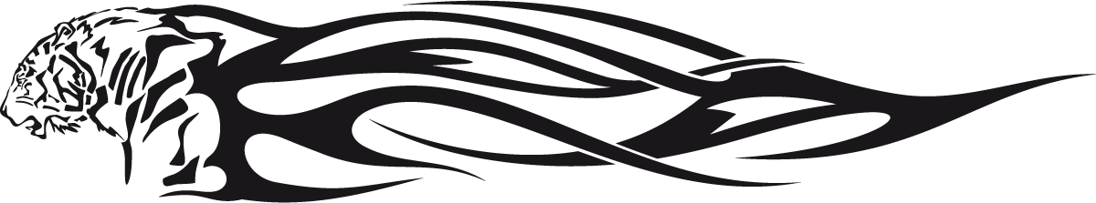 Adesivi per Auto e Moto: Animal Flames 95