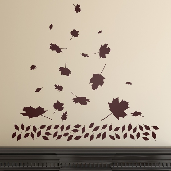 Adesivi Murali: Foglie in autunno