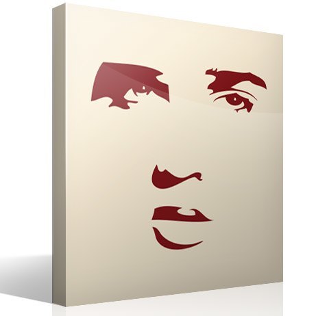 Adesivi Murali: Volto di Elvis Presley