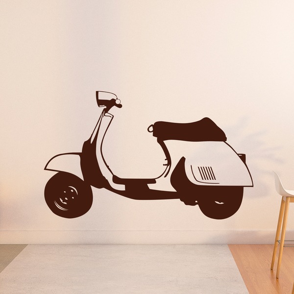 Adesivi Murali: Scooter Vespa