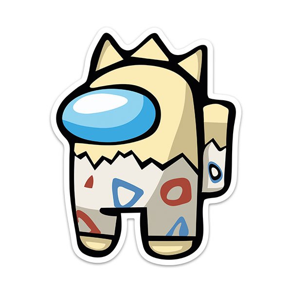 Adesivi per Bambini: Among Us Togepi