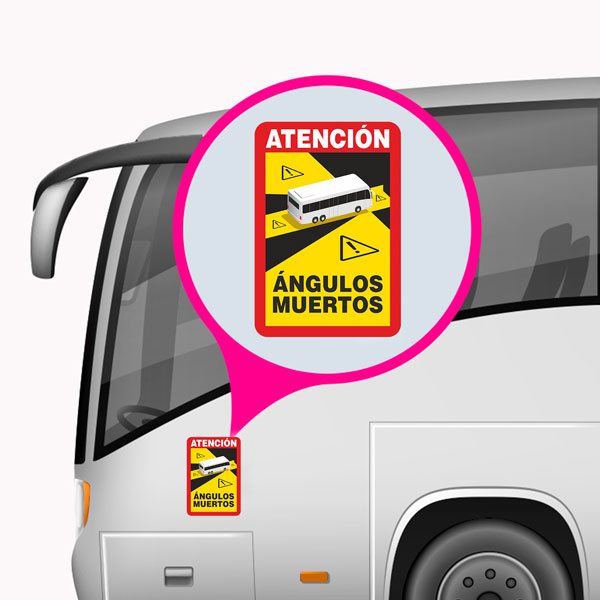 Adesivi per Auto e Moto: Attenzione agli angoli morti per gli autobus