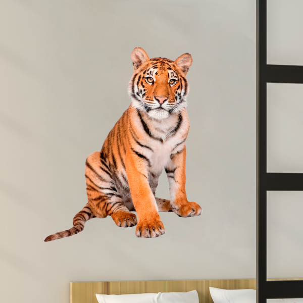Adesivi Murali: Giovane tigre siberiana