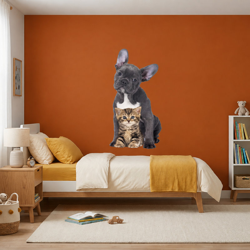 Adesivi Murali: cuccioli amichevole