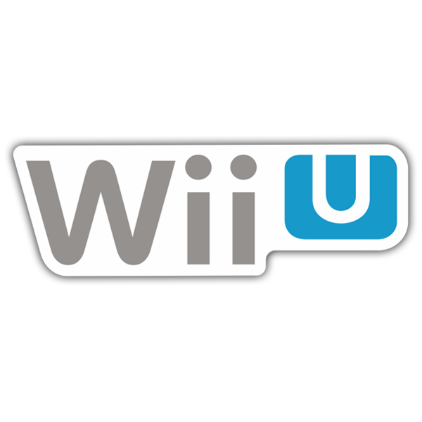 Adesivi per Auto e Moto: Wii U Logo