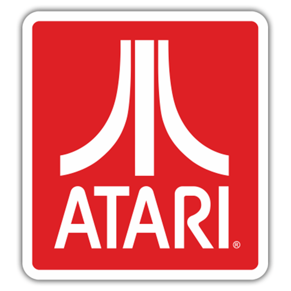 Adesivi per Auto e Moto: Logo Atari