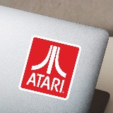 Adesivi per Auto e Moto: Atari Logo 4