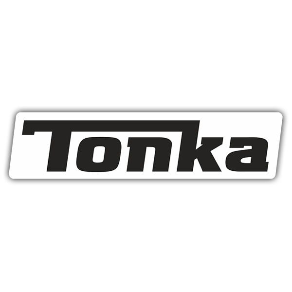 Adesivi per Auto e Moto: Tonka in Grassetto
