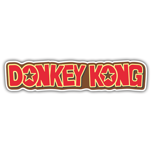Adesivi per Auto e Moto: Donkey Kong 0