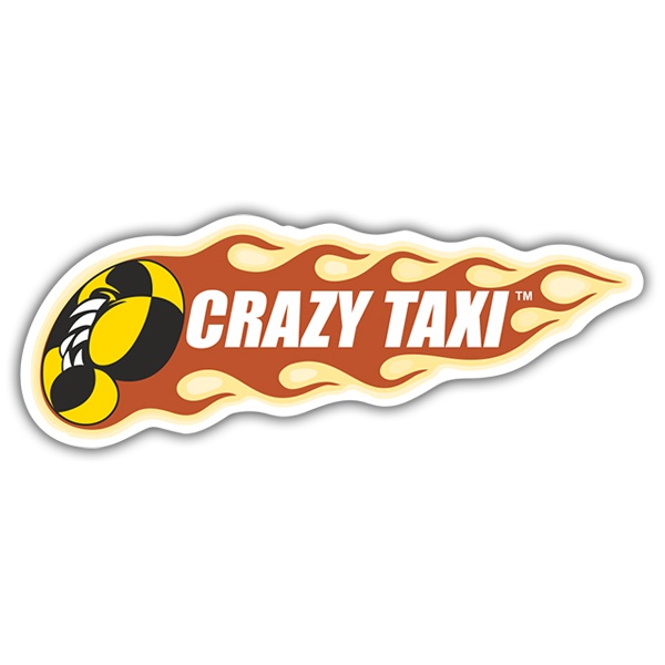 Adesivi per Auto e Moto: Crazy Taxi
