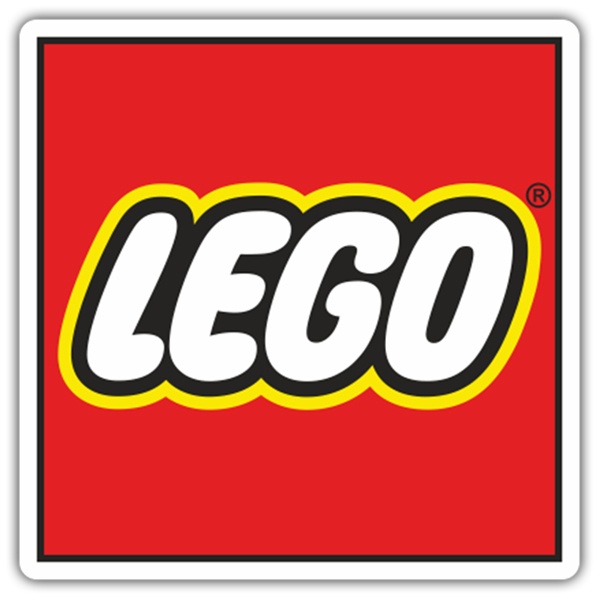 Adesivi per Auto e Moto: Logo Lego