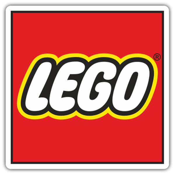 Adesivi per Auto e Moto: Logo Lego