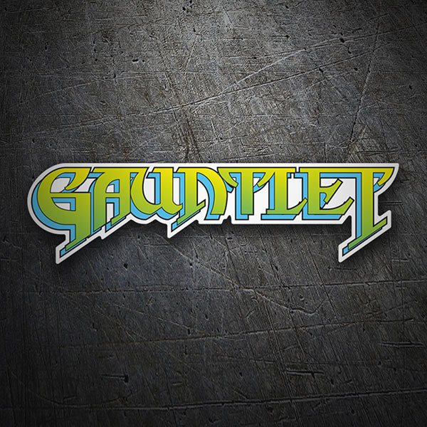 Adesivi per Auto e Moto: Logo Gauntlet