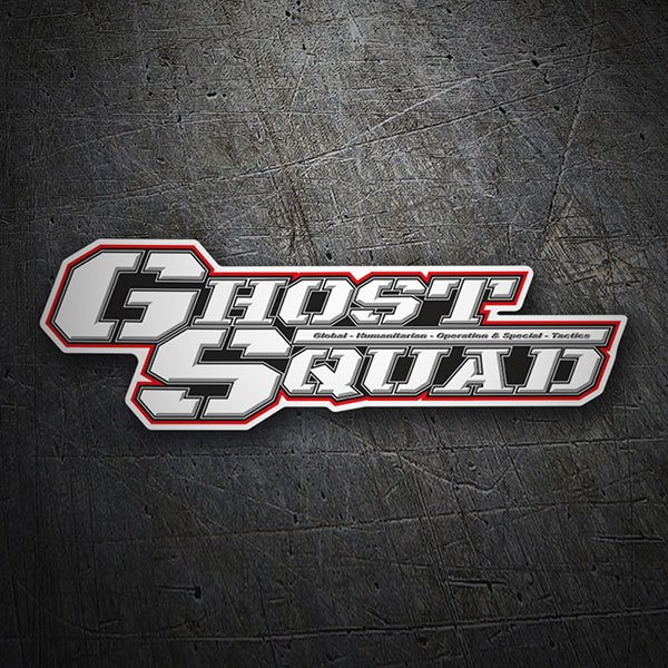 Adesivi per Auto e Moto: Ghost Squad Logo