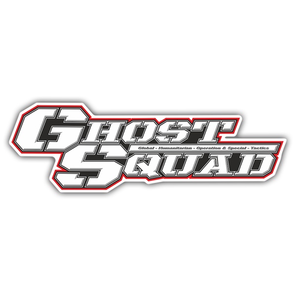 Adesivi per Auto e Moto: Ghost Squad Logo