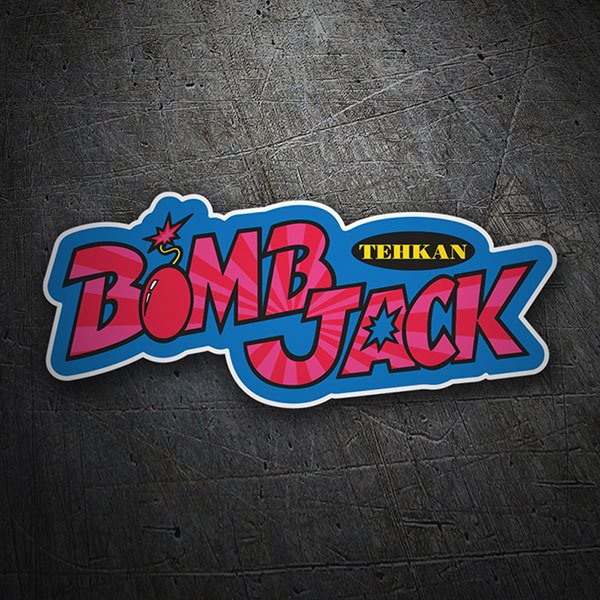 Adesivi per Auto e Moto: Bomb Jack Logo