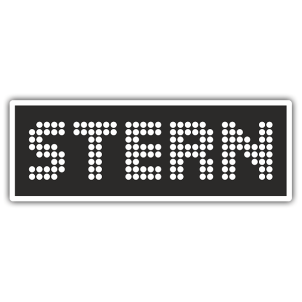 Adesivi per Auto e Moto: Stern Pinball