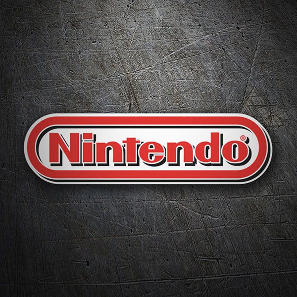 Adesivi per Auto e Moto: Nintendo Logo 3D