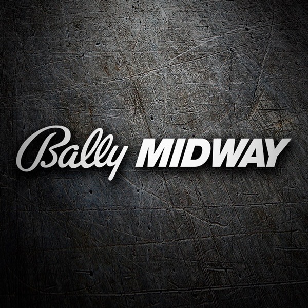 Adesivi per Auto e Moto: Bally Midway Logo