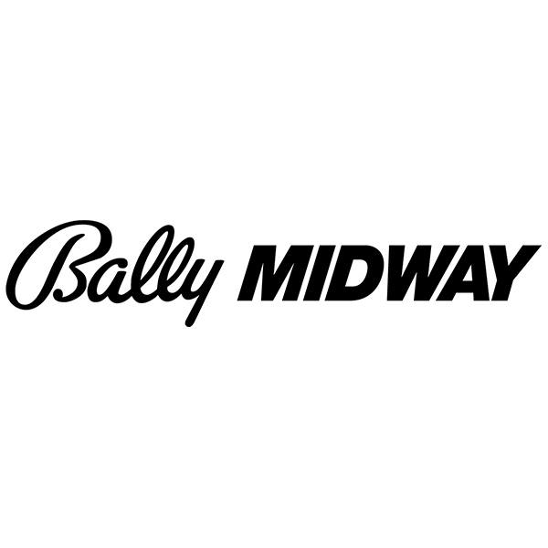 Adesivi per Auto e Moto: Bally Midway Logo