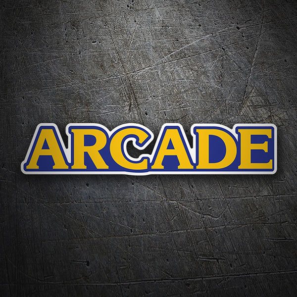 Adesivi per Auto e Moto: Arcade Versione Capcom