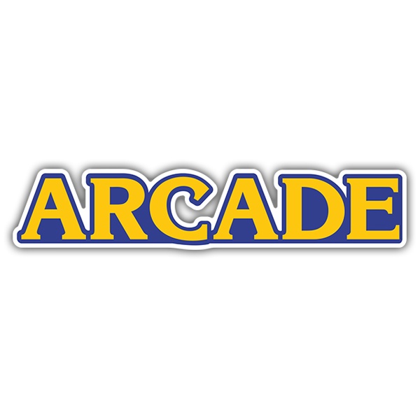 Adesivi per Auto e Moto: Arcade Versione Capcom