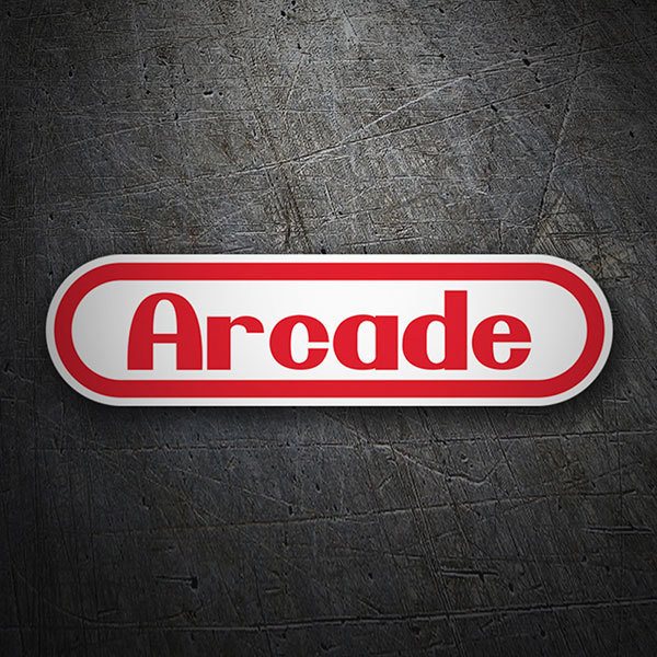 Adesivi per Auto e Moto: Arcade Versione Nintendo