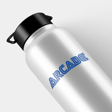 Adesivi per Auto e Moto: Parola Arcade in Tipografia Retro 3