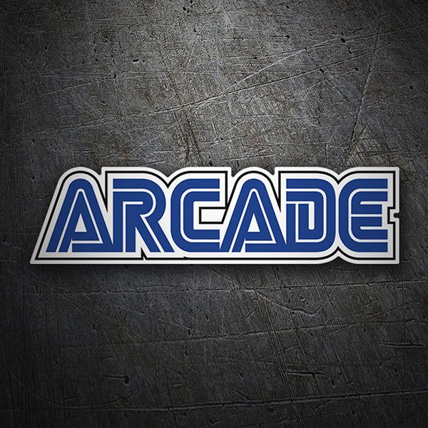Adesivi per Auto e Moto: Arcade Versione Sega