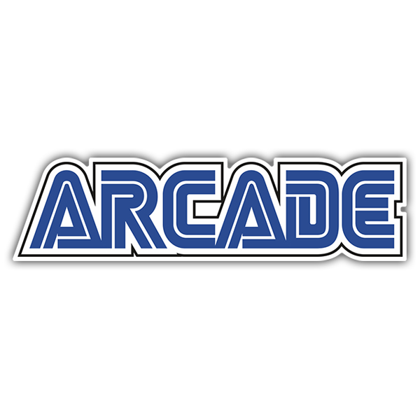 Adesivi per Auto e Moto: Arcade Versione Sega