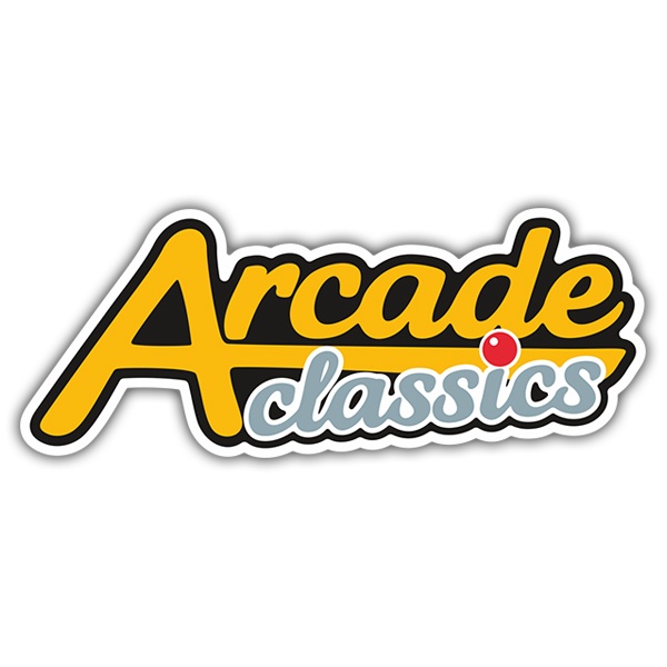 Adesivi per Auto e Moto: Arcade Classics