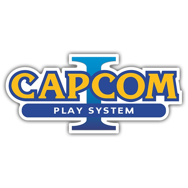 Adesivi per Auto e Moto: Capcom Play System I