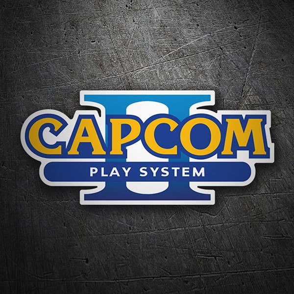 Adesivi per Auto e Moto: Capcom Play System II 1