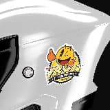 Adesivi per Auto e Moto: Pac-Man 25° Anniversario 6