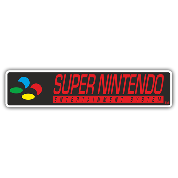 Adesivi per Auto e Moto: Super Nintendo