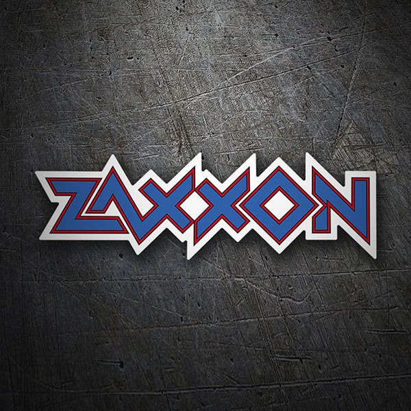 Adesivi per Auto e Moto: Zaxxon Logo