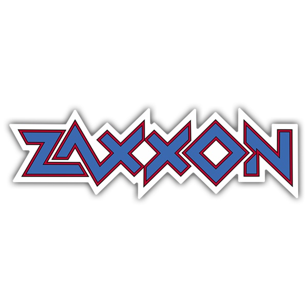 Adesivi per Auto e Moto: Zaxxon Logo