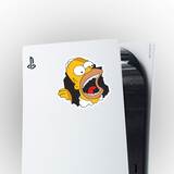 Adesivi per Auto e Moto: Homer mangia muri 5